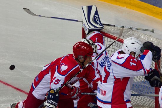 From the Bottom of Our Hearts ice hockey match