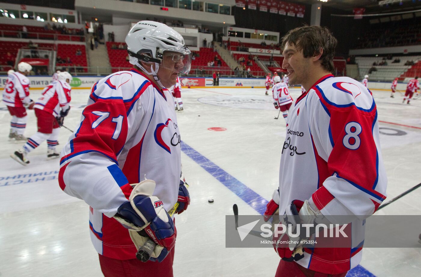 Alexei Kudrin, Alexander Ovechkin