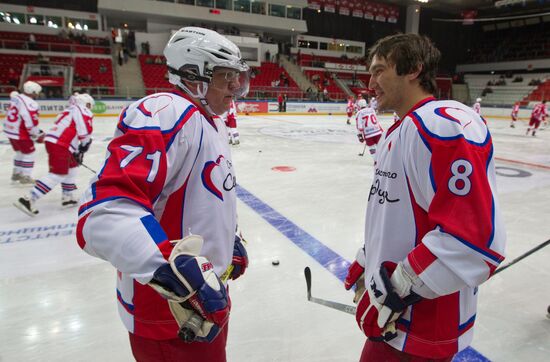 Alexei Kudrin, Alexander Ovechkin
