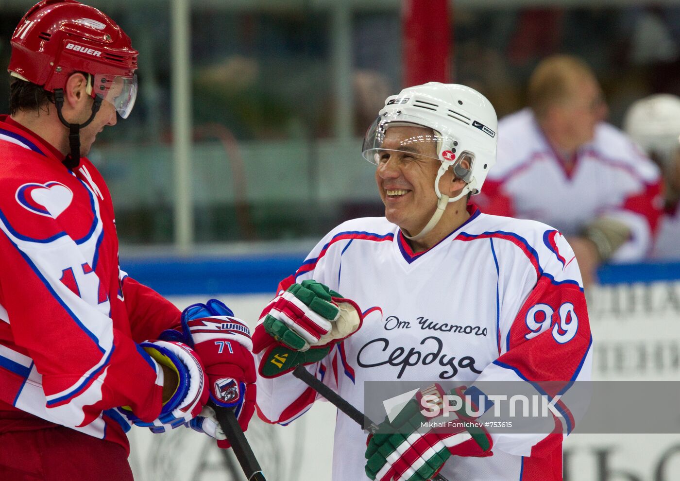 From the Bottom of Our Hearts ice hockey match