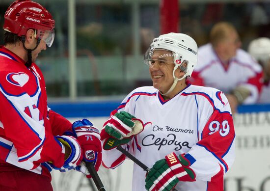 From the Bottom of Our Hearts ice hockey match