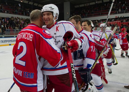 From the Bottom of Our Hearts ice hockey match