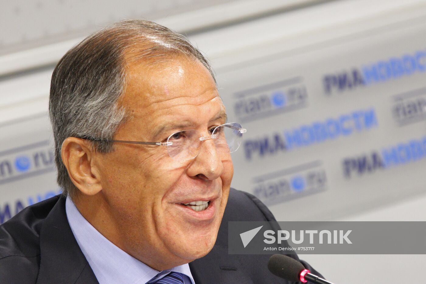 Meeting with Russian Foreign Minister Sergei Lavrov