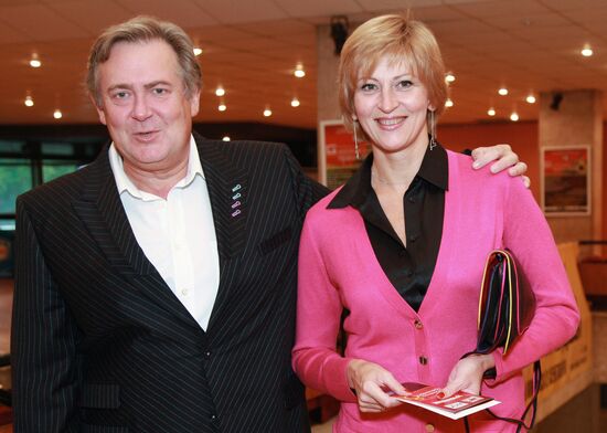 Yury Stoyanov and his wife, Yelena