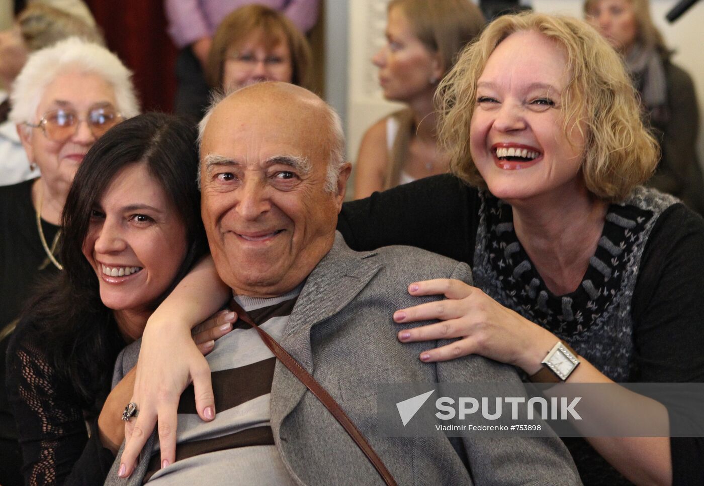 Lidia Velezheva, Vladimir Etush and Elena Sotnikova