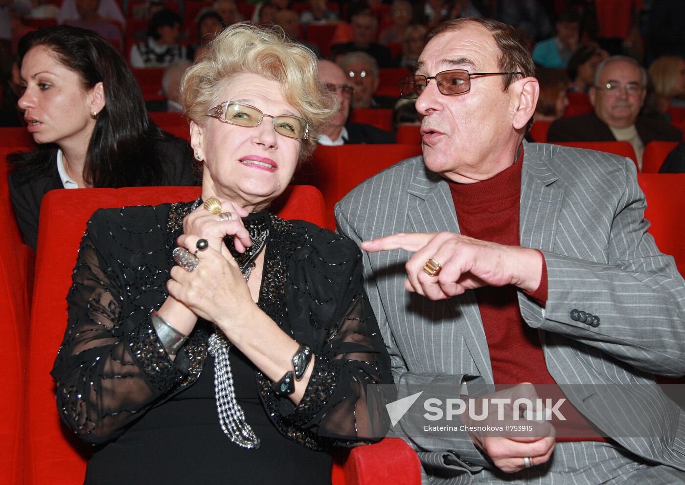 Svetlana Druzhinina and Anatoly Mukasei