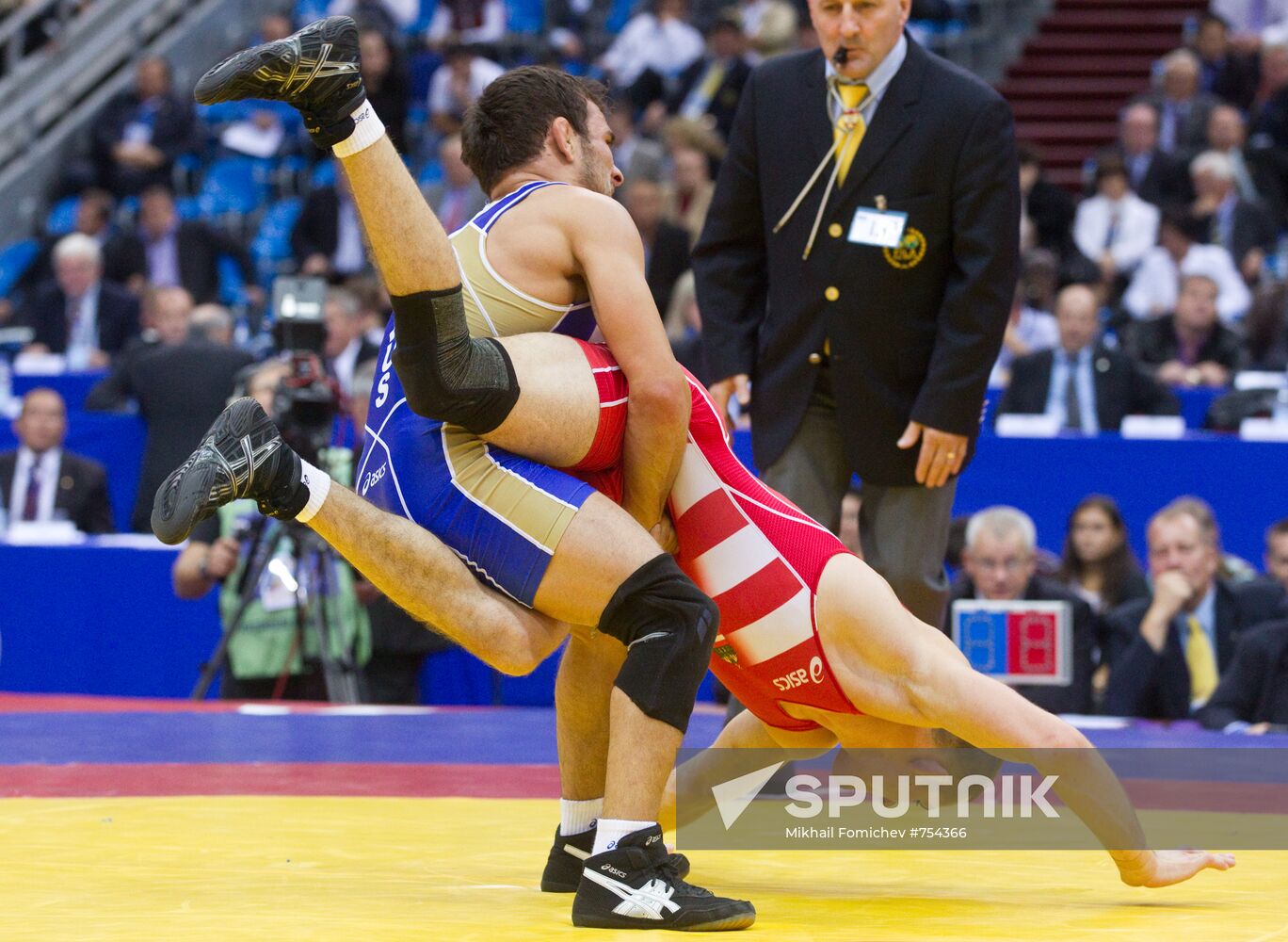 Greco-Roman wrestling. World championship-2010