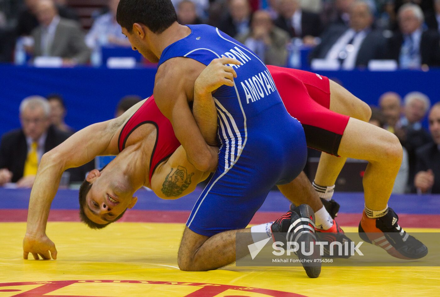 Greco-Roman wrestling. World championship-2010