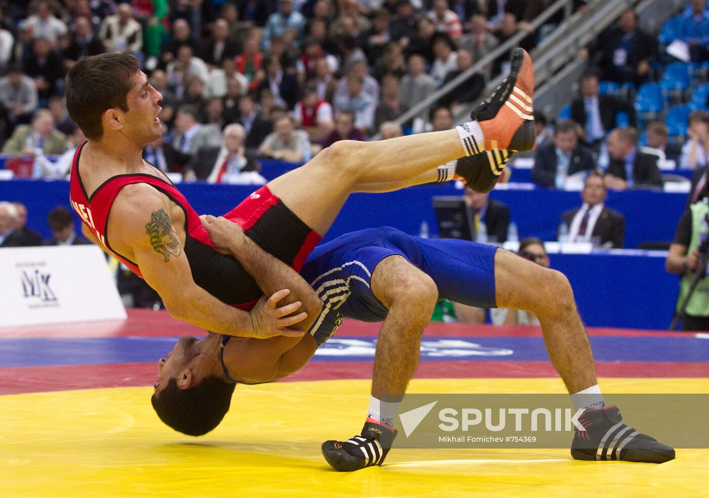 Greco-Roman wrestling. World championship-2010