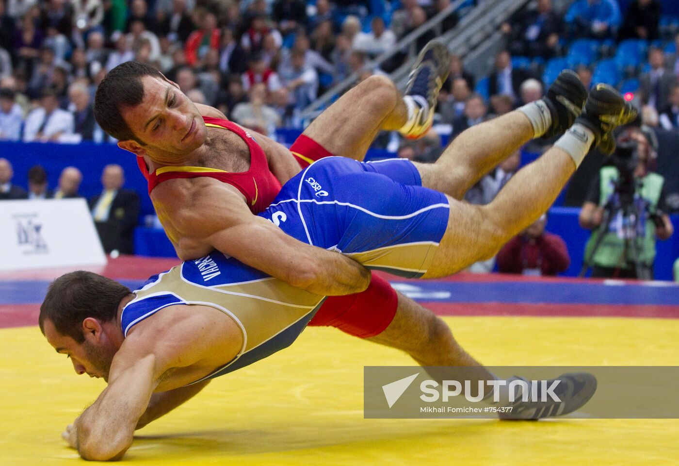 Greco-Roman wrestling. World championship-2010