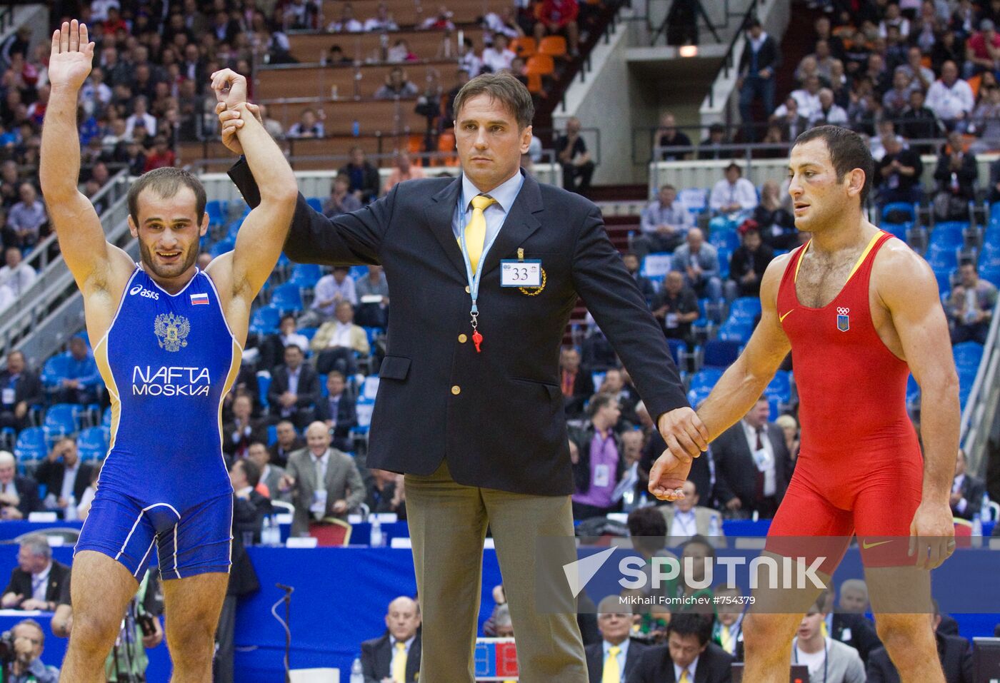 Greco-Roman wrestling. World championship-2010