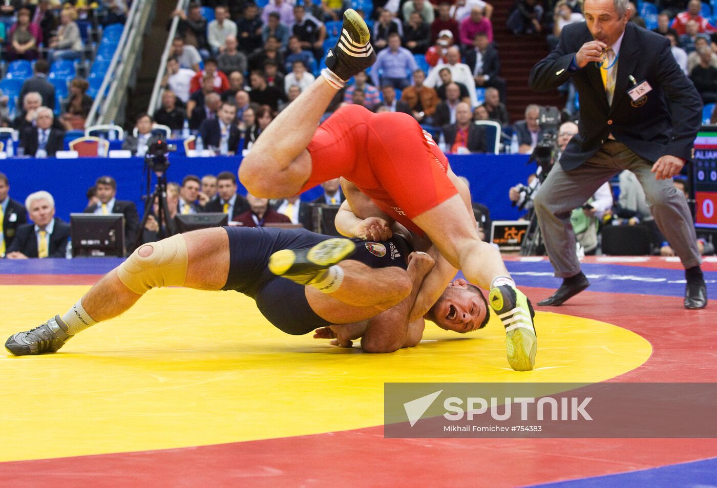 Greco-Roman wrestling. World championship-2010