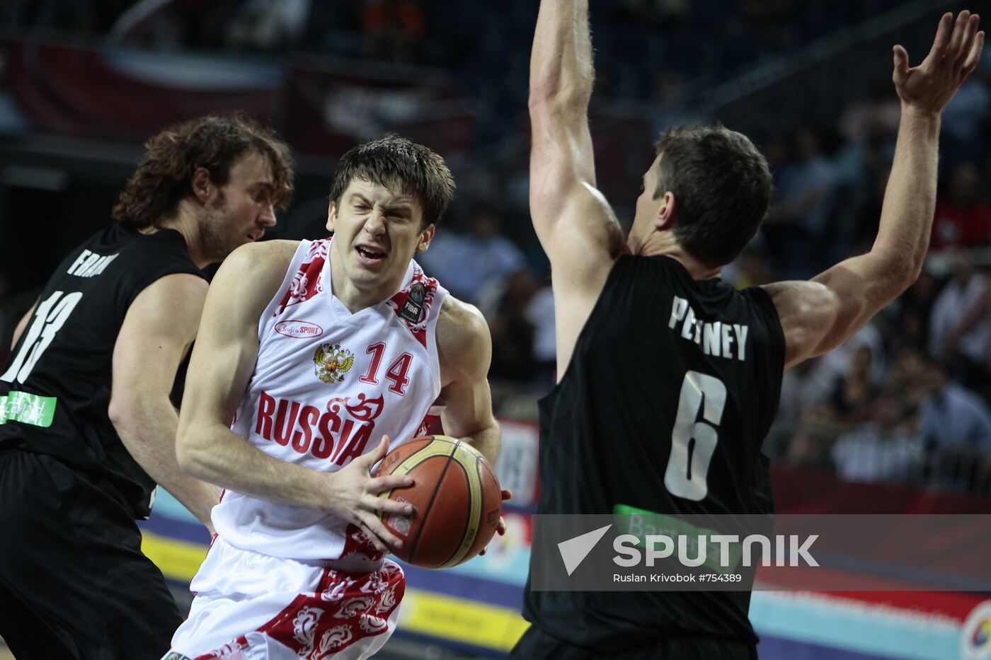 Basketball. World Championship 2010. Men. Russia vs. New Zealand