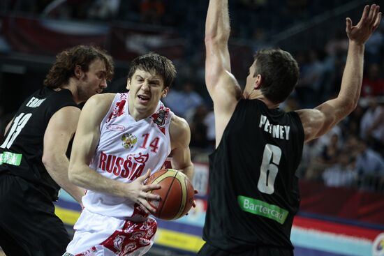 Basketball. World Championship 2010. Men. Russia vs. New Zealand