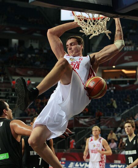 Basketball. World Championship 2010. Men. Russia vs. New Zealand