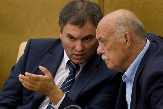 Vyacheslav Volodin, Stanislav Govorukhin