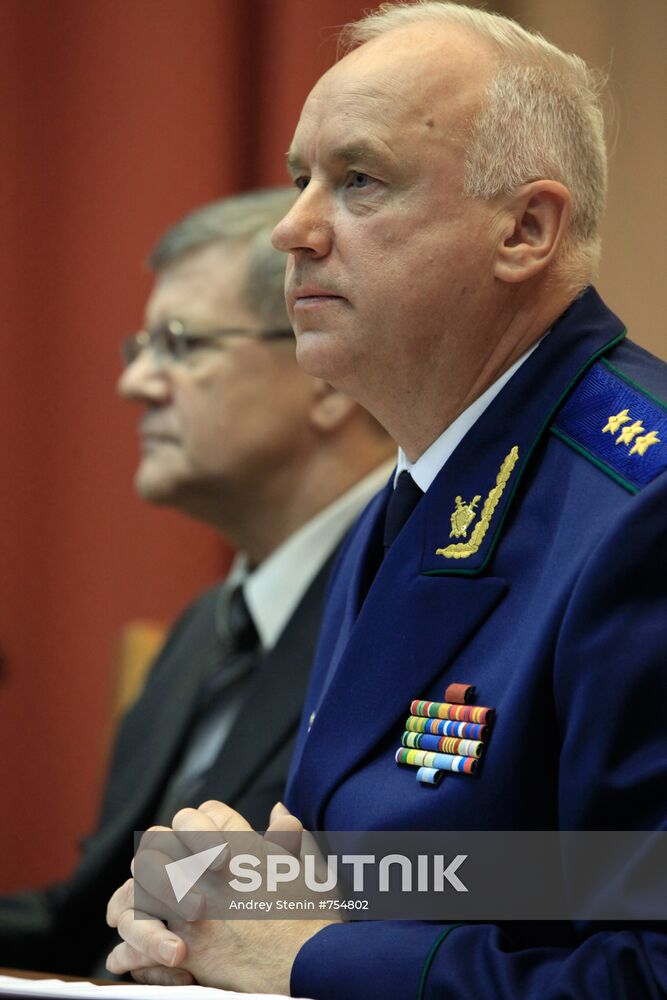 Yury Chaika and Alexandr Bastrykin