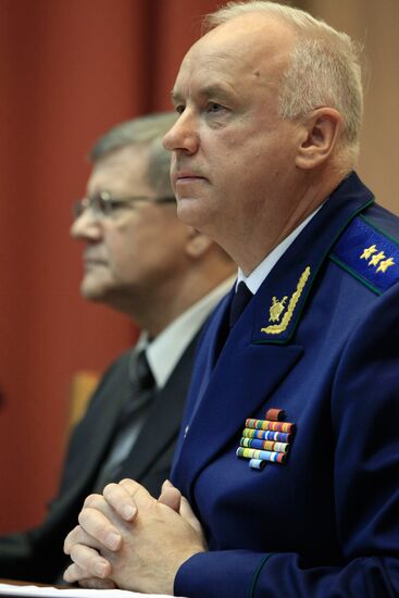 Yury Chaika and Alexandr Bastrykin