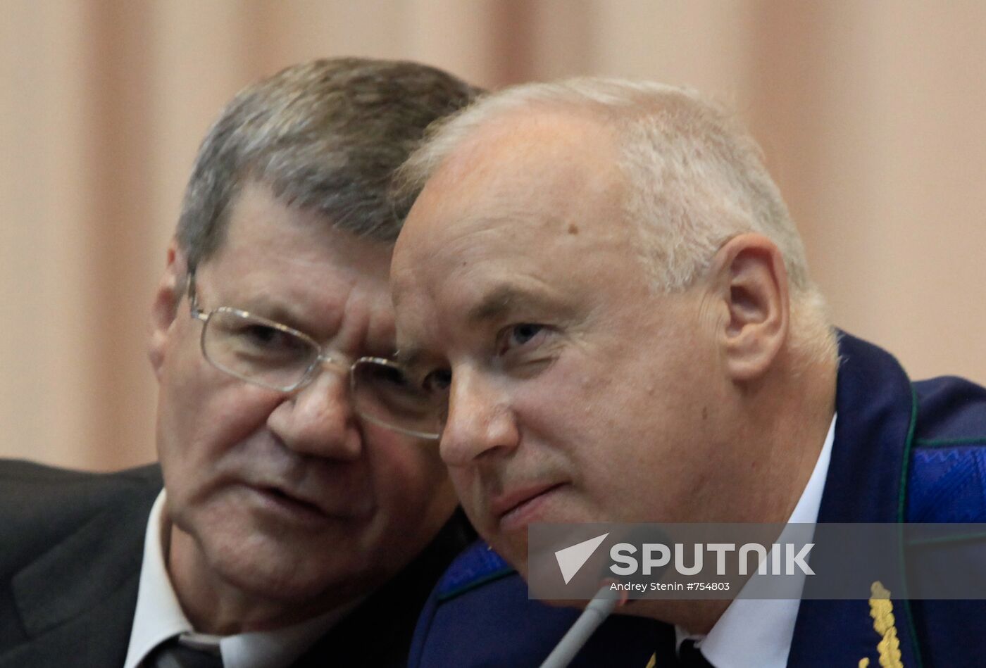 Yury Chaika and Alexandr Bastrykin