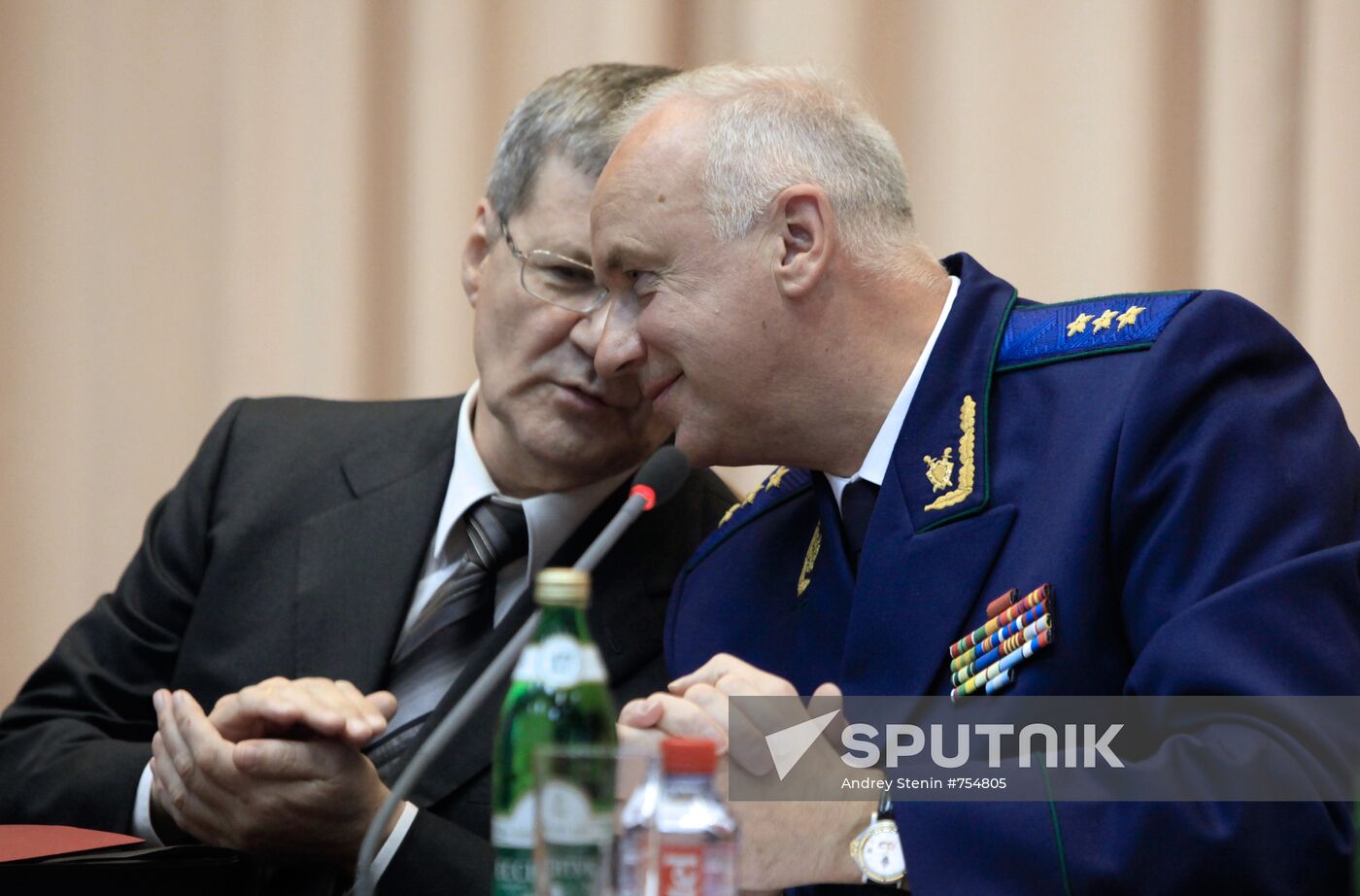 Yury Chaika and Alexandr Bastrykin