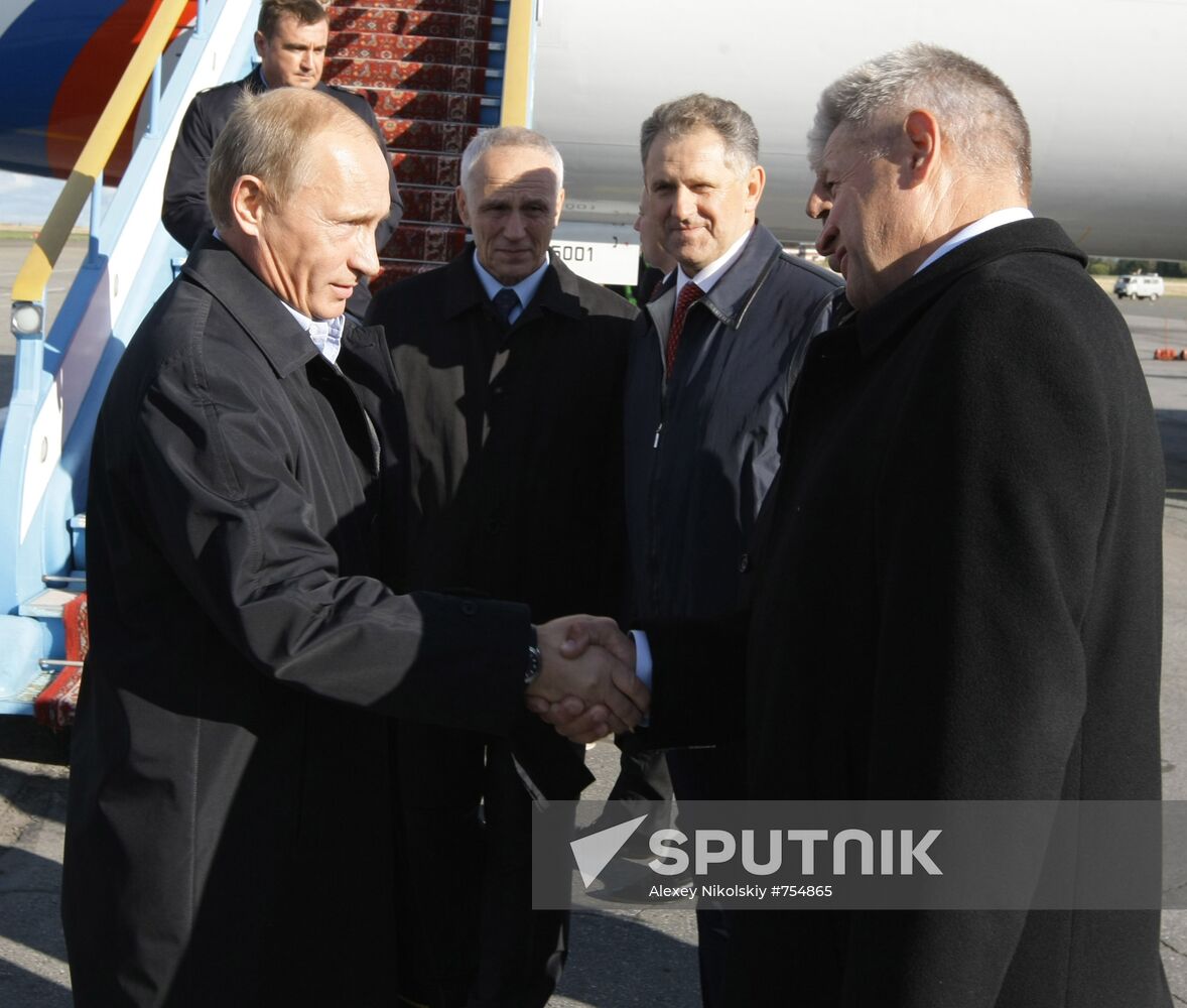 Prime Minister Vladimir Putin visits Izhevsk