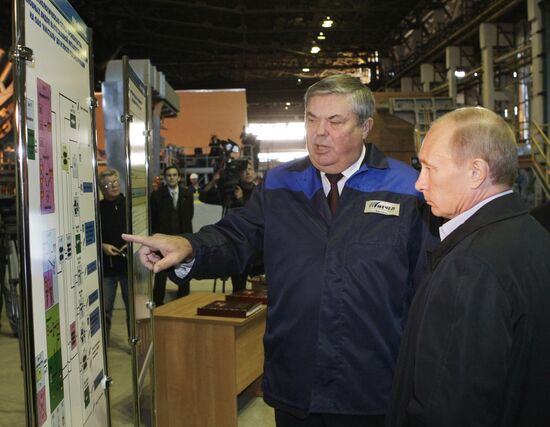 Prime Minister Vladimir Putin visits Izhevsk