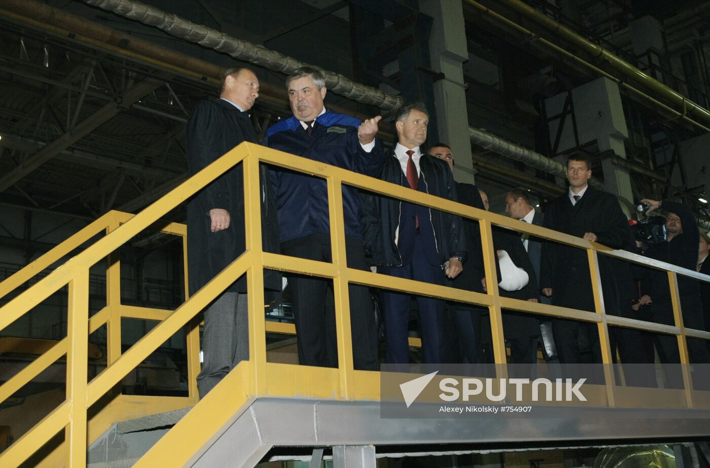 Prime Minister Vladimir Putin visits Izhevsk