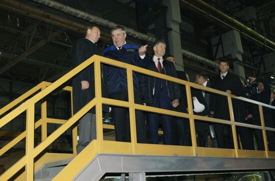 Prime Minister Vladimir Putin visits Izhevsk