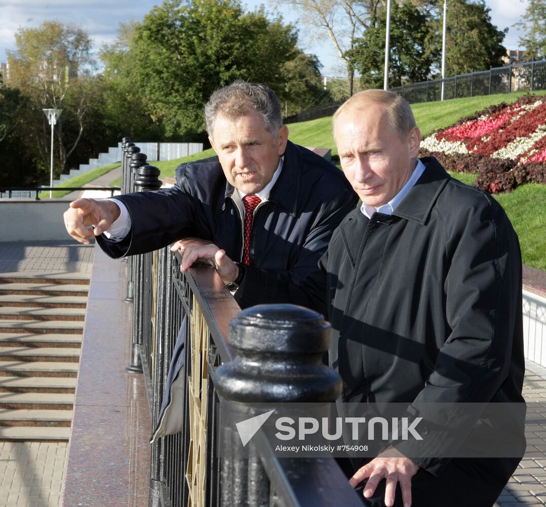 Prime Minister Vladimir Putin visits Izhevsk