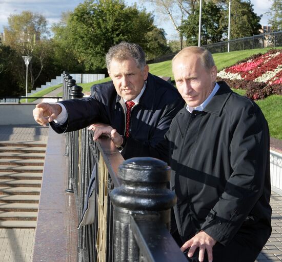 Prime Minister Vladimir Putin visits Izhevsk