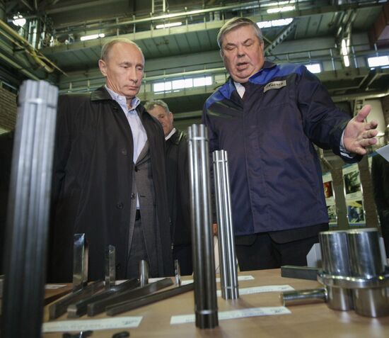 Prime Minister Vladimir Putin visits Izhevsk