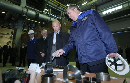 Prime Minister Vladimir Putin visits Izhevsk