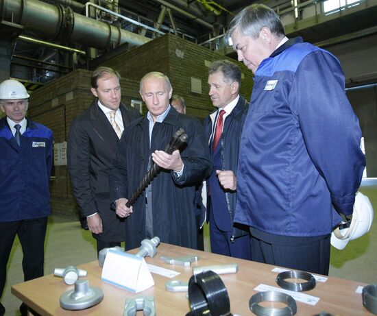 Prime Minister Vladimir Putin visits Izhevsk