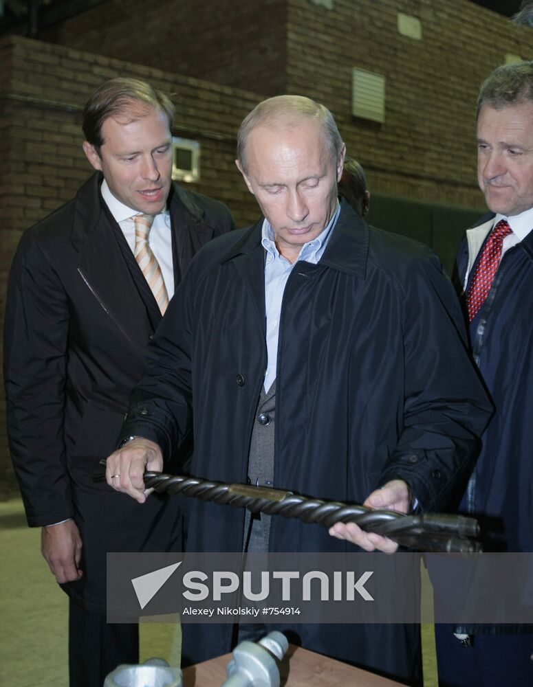 Prime Minister Vladimir Putin visits Izhevsk