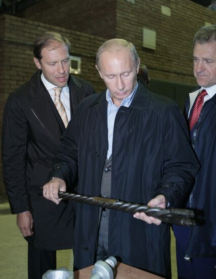 Prime Minister Vladimir Putin visits Izhevsk