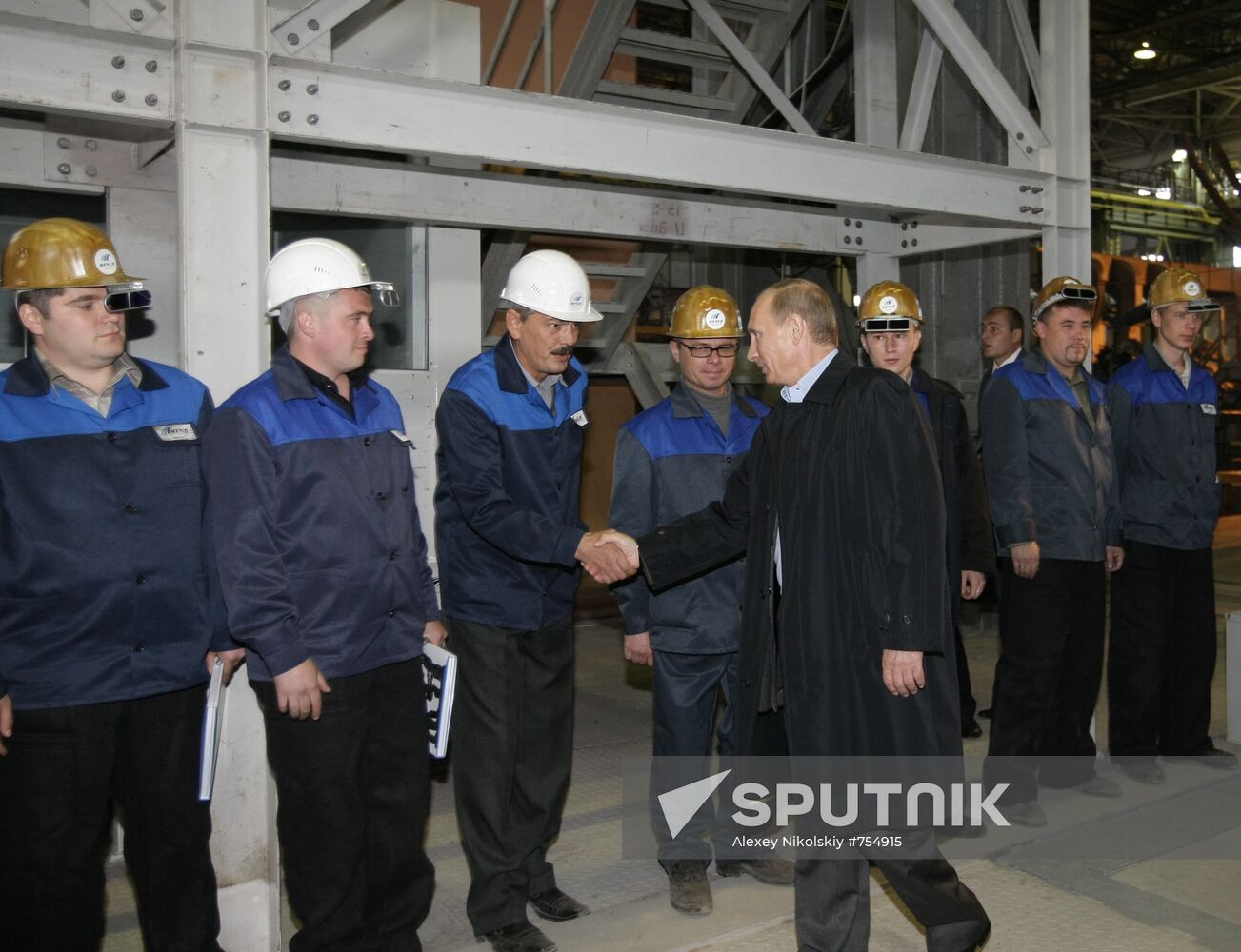 Prime Minister Vladimir Putin visits Izhevsk
