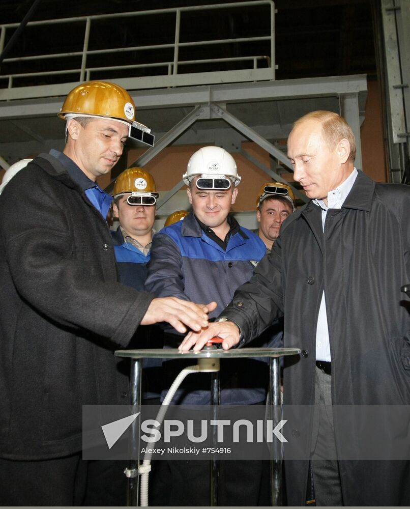 Prime Minister Vladimir Putin visits Izhevsk