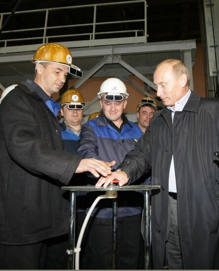 Prime Minister Vladimir Putin visits Izhevsk