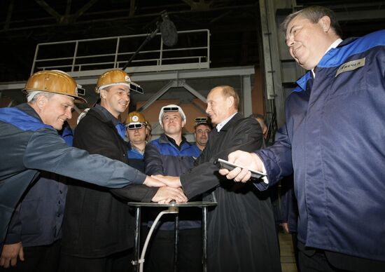 Prime Minister Vladimir Putin visits Izhevsk