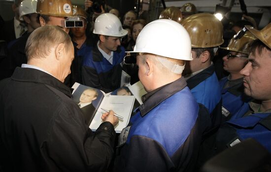 Prime Minister Vladimir Putin visits Izhevsk