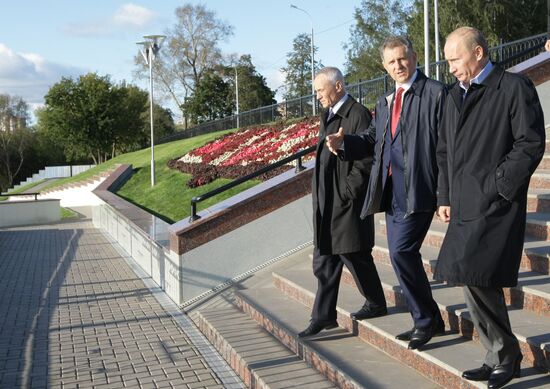 Prime Minister Vladimir Putin visits Izhevsk