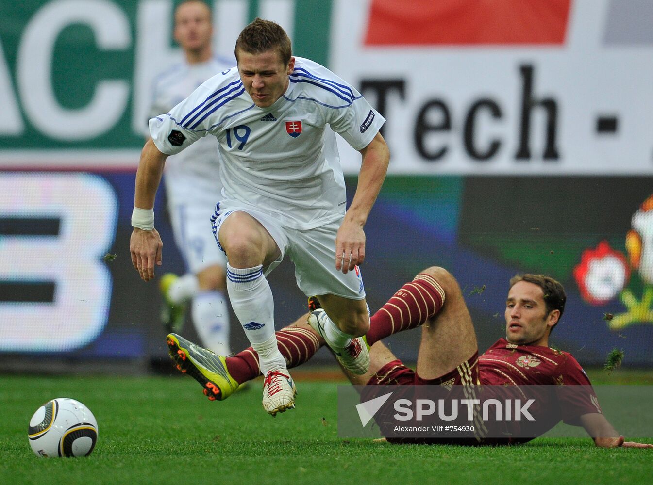 Football. Euro 2012 Qualifiers. Russia vs. Slovakia