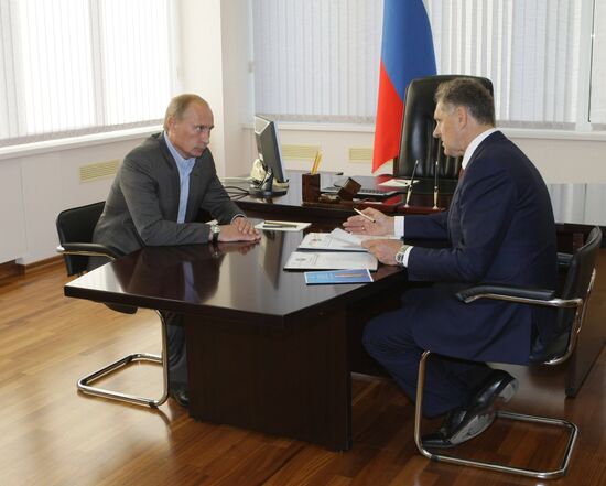 Prime Minister Vladimir Putin visits Izhevsk