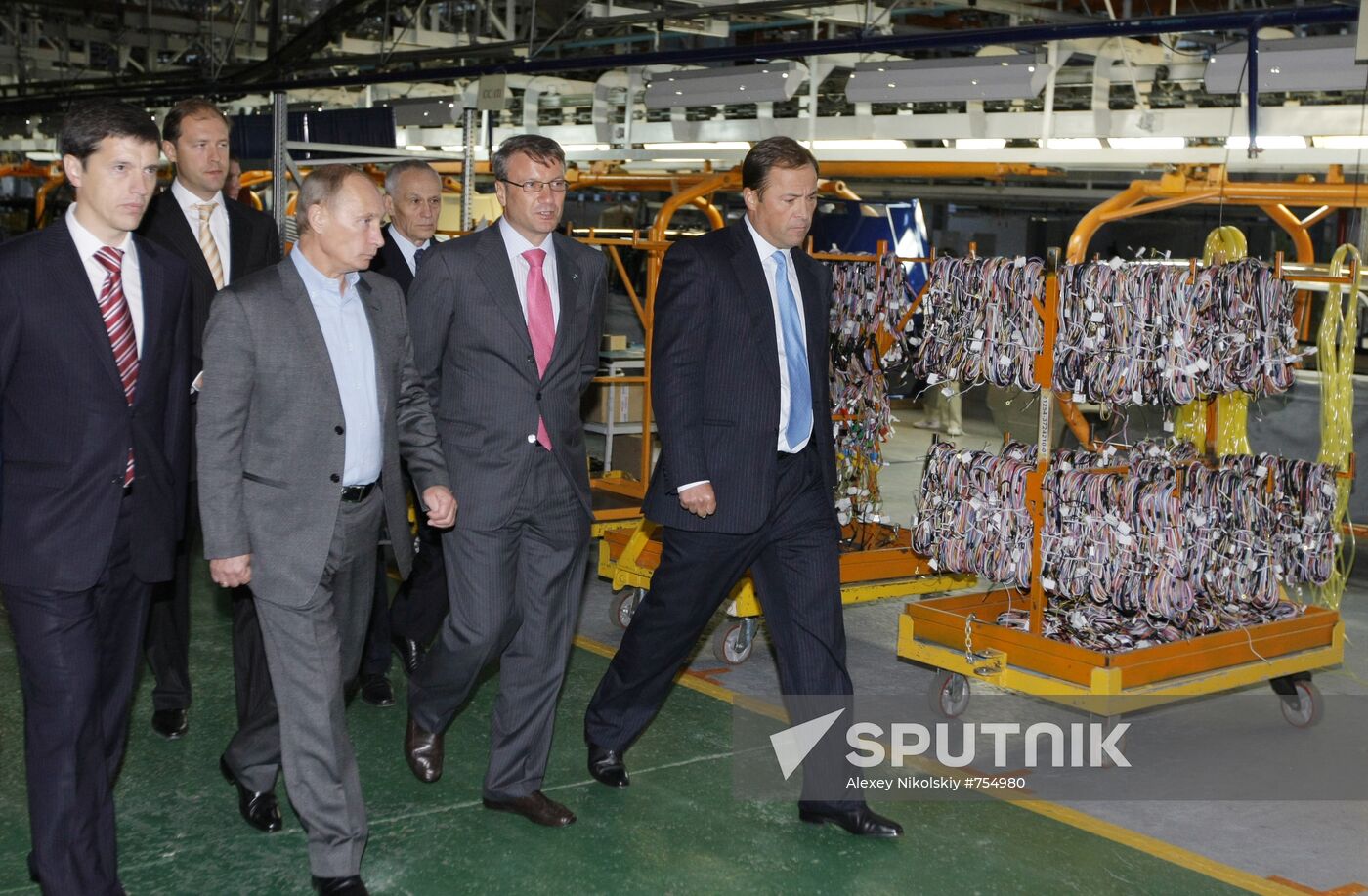 Prime Minister Vladimir Putin visits Izhevsk