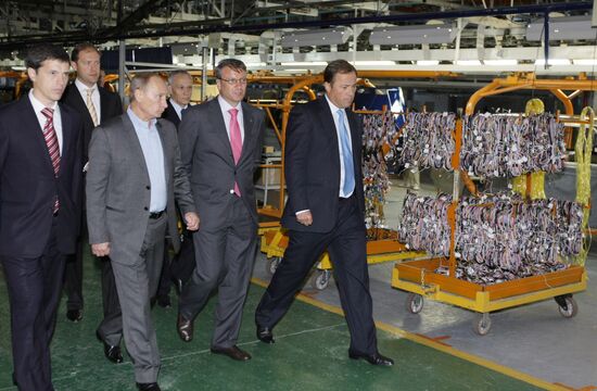 Prime Minister Vladimir Putin visits Izhevsk