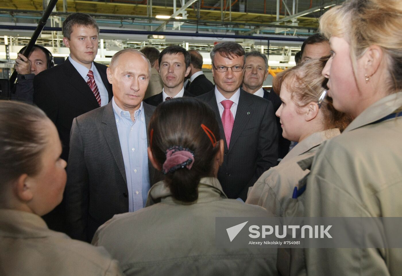Prime Minister Vladimir Putin visits Izhevsk