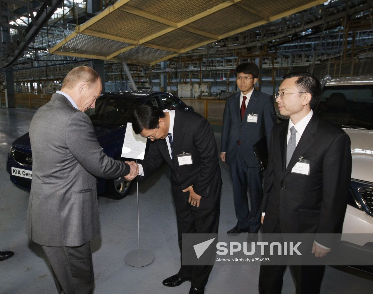 Prime Minister Vladimir Putin visits Izhevsk