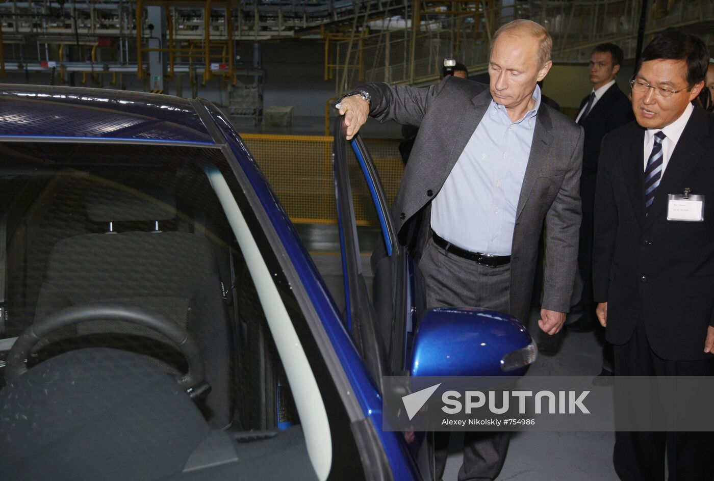 Prime Minister Vladimir Putin visits Izhevsk