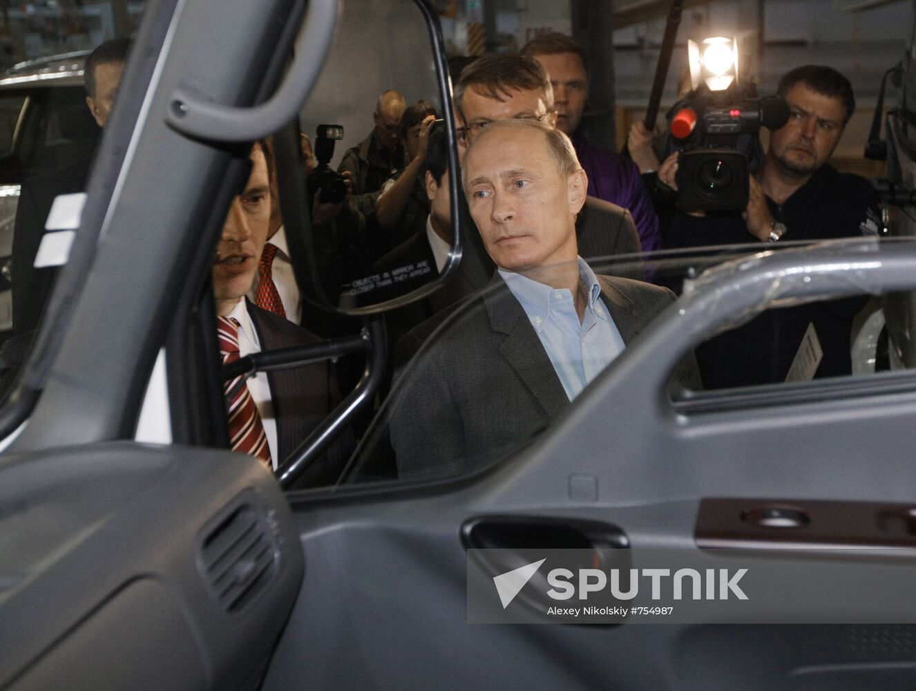 Prime Minister Vladimir Putin visits Izhevsk