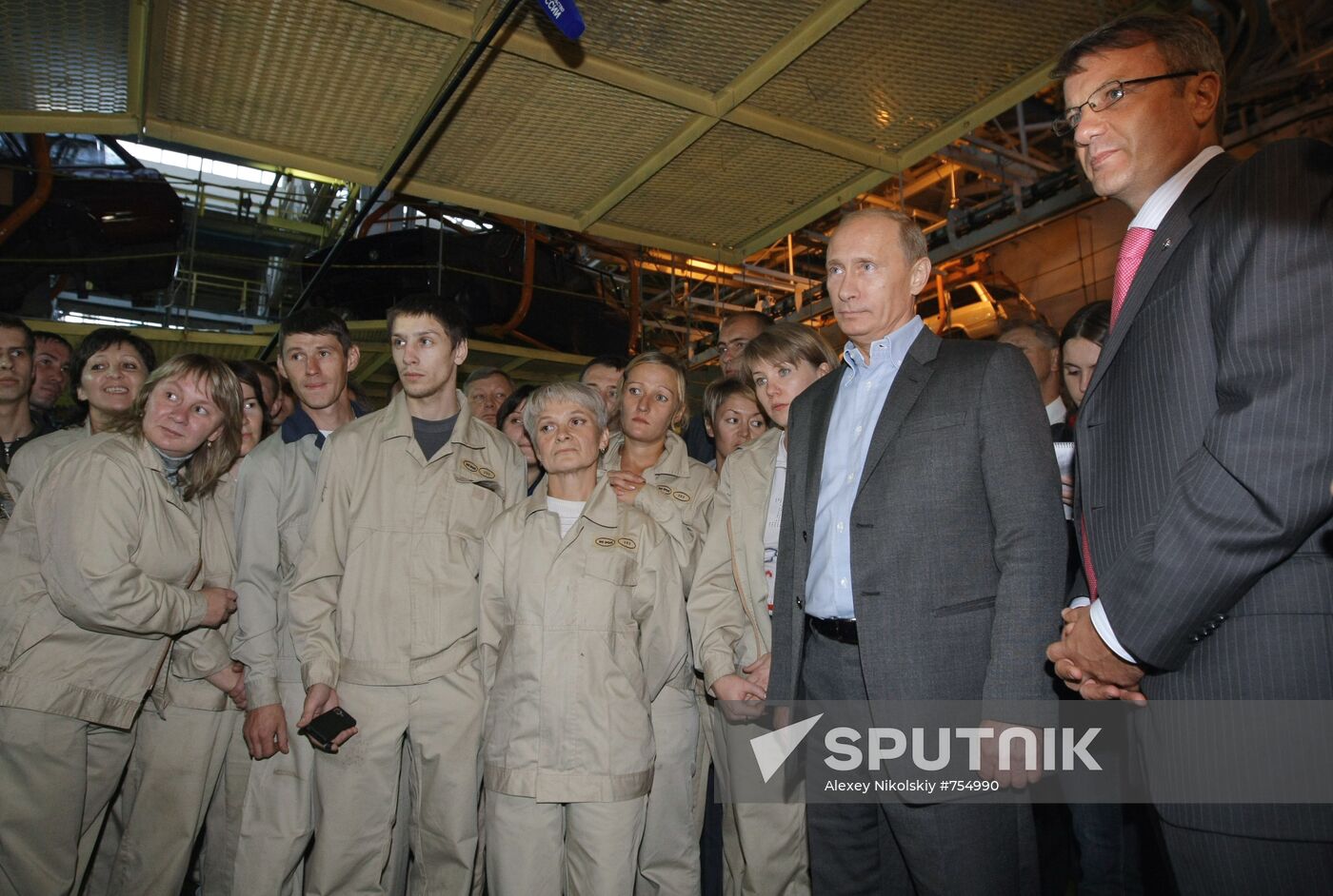 Prime Minister Vladimir Putin visits Izhevsk